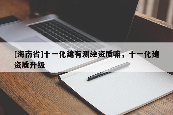 [海南省]十一化建有测绘资质嘛，十一化建资质升级