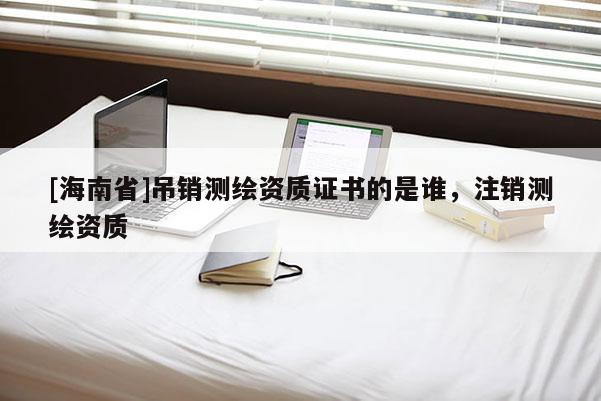 [海南省]吊销测绘资质证书的是谁，注销测绘资质